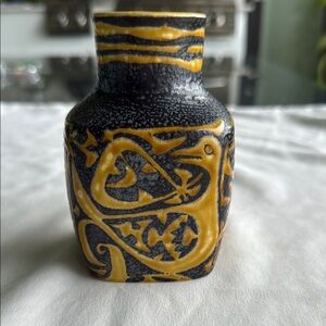 Royal Copenhagen number 714 Fairnce Baca Vase by Nils Thorsson.